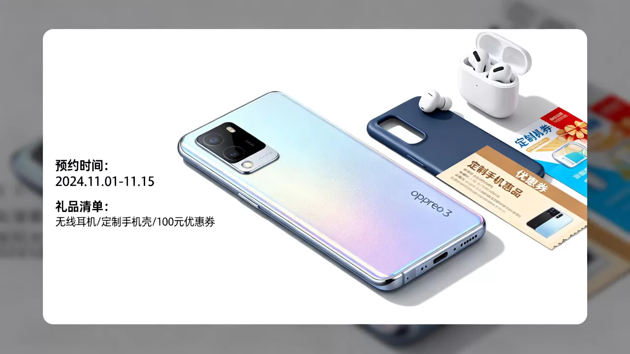预约opporeno3有什么礼品送，opporeno3预约攻略