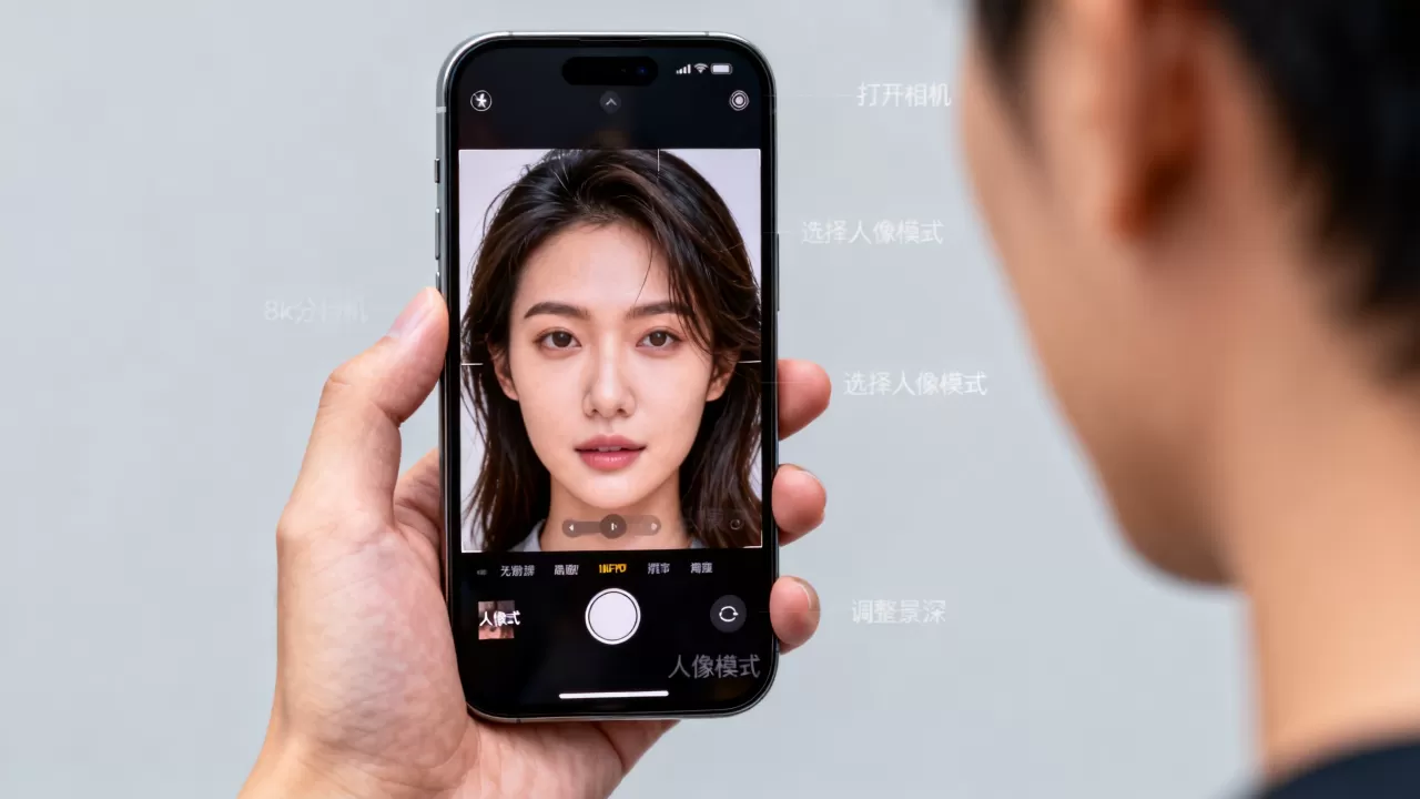 怎么用iphone人像模式，iPhone人像模式怎么设置