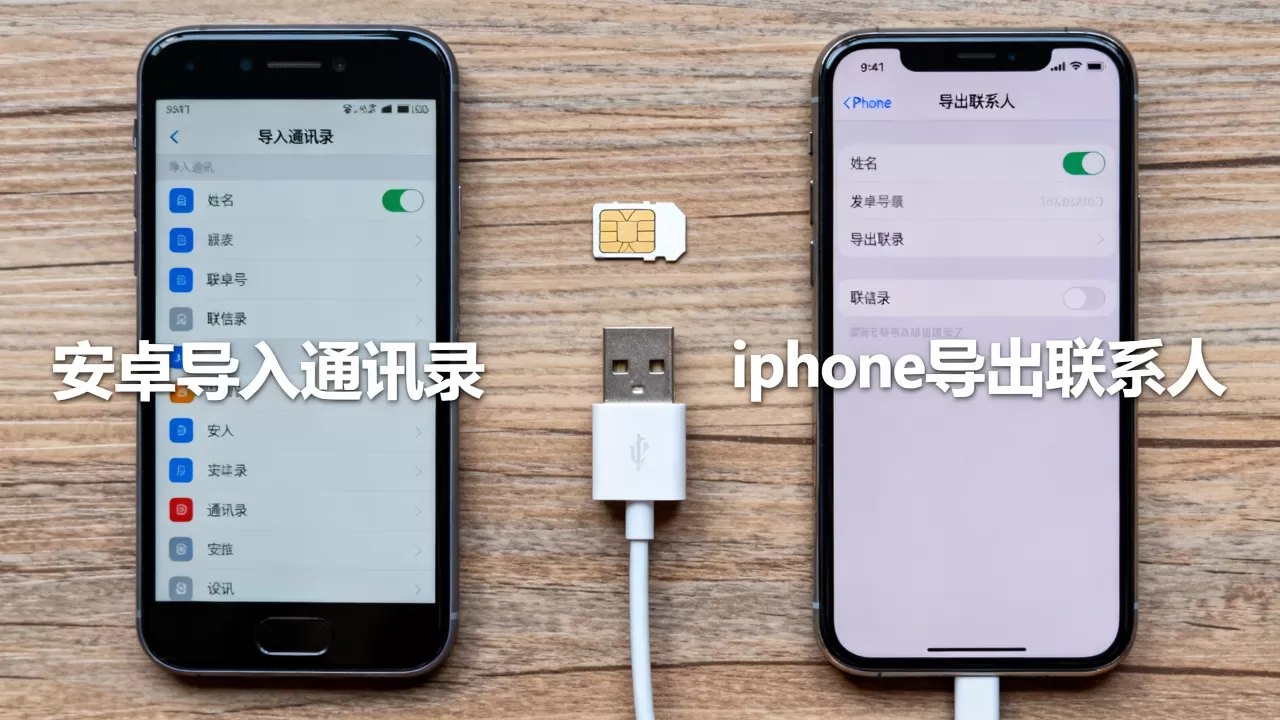 怎么把iphone的联系人导入安卓手机，安卓手机怎么导入苹果手机通讯录