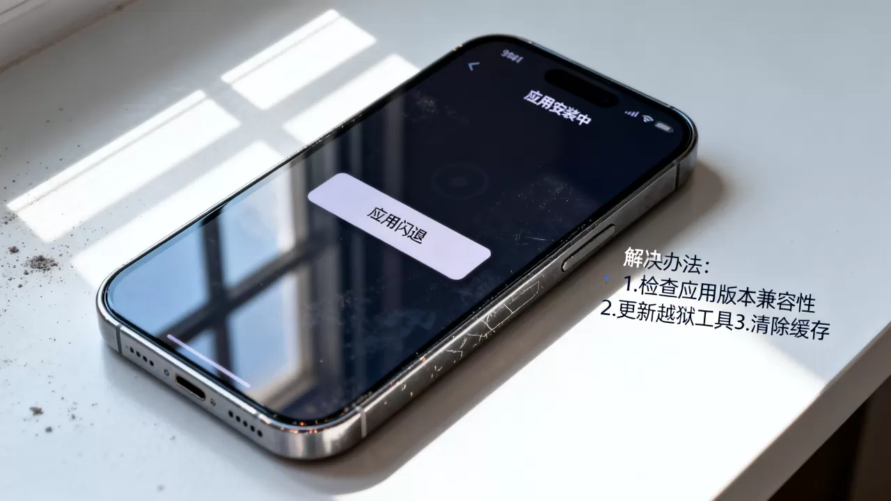 越狱iphone安装应用闪退怎么回事,越狱后安装app闪退解决办法 越狱iphone安装应用闪退怎么回事,越狱后安装app闪退解决办法