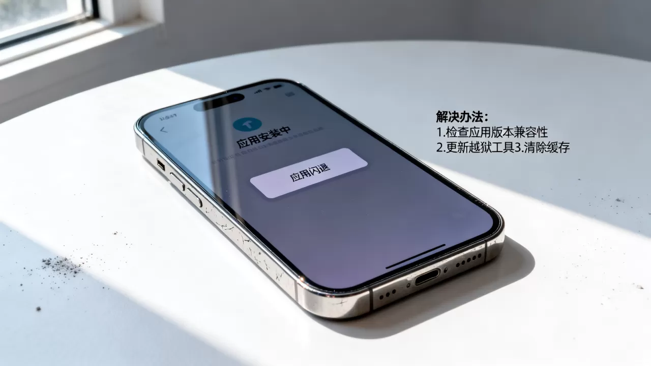 越狱iphone安装应用闪退怎么回事,越狱后安装app闪退解决办法 越狱iphone安装应用闪退怎么回事,越狱后安装app闪退解决办法