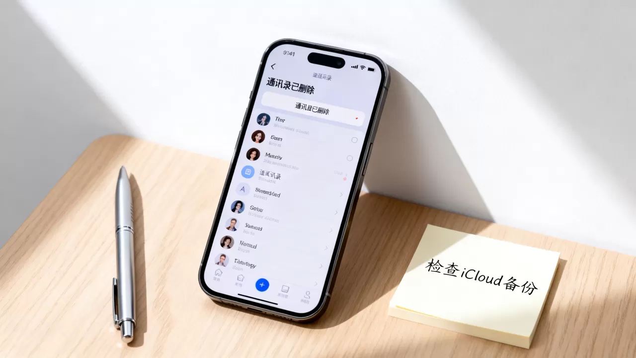 删除的iphone通讯录怎么恢复不了了，苹果手机通讯录删除了怎么恢复