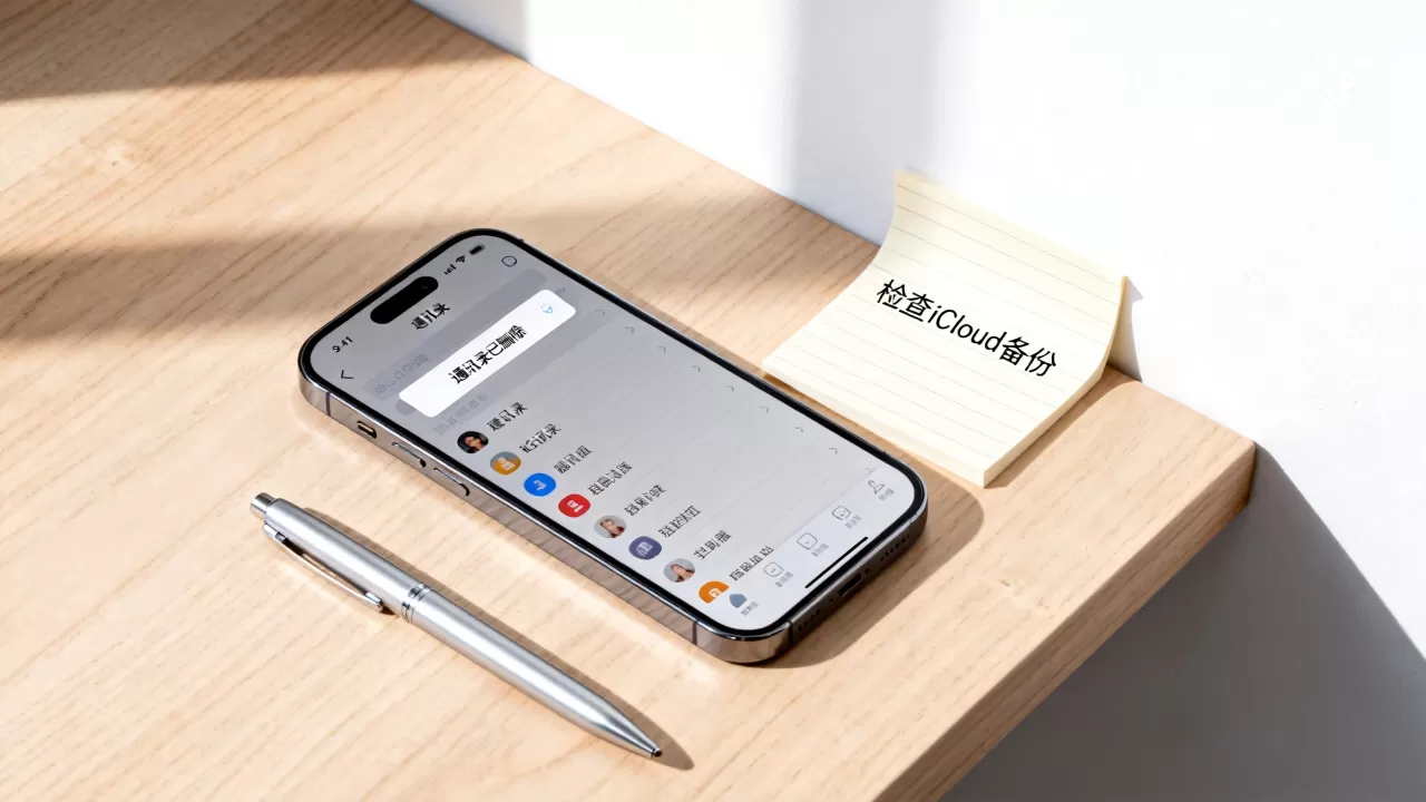 删除的iphone通讯录怎么恢复不了了，苹果手机通讯录删除了怎么恢复