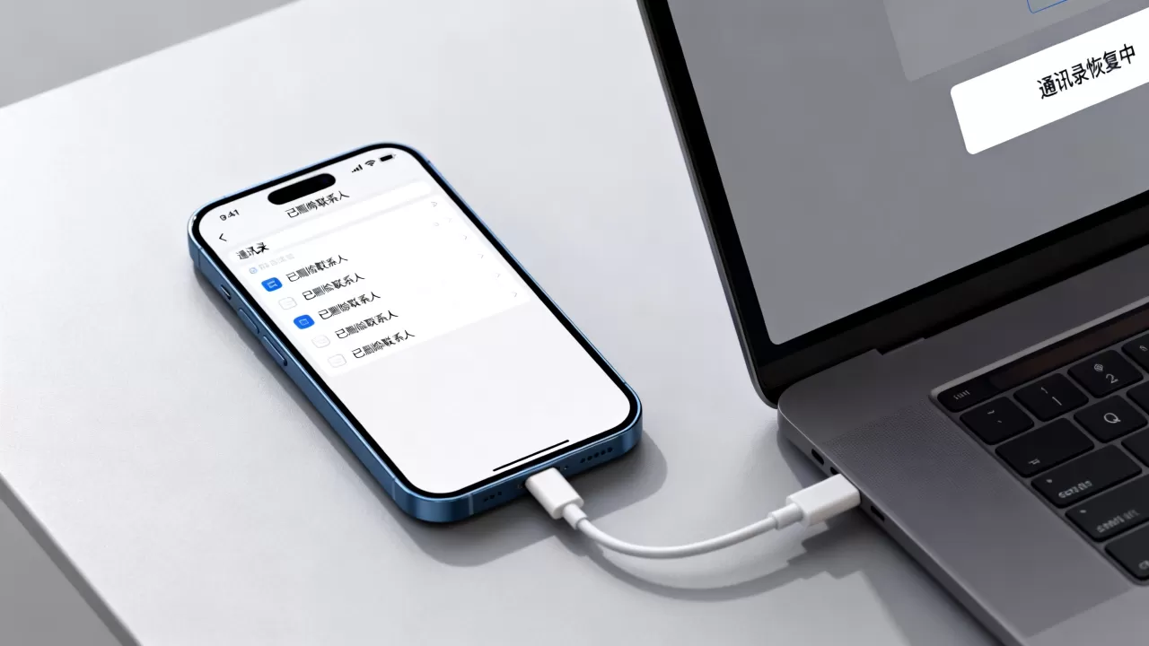 删除的iphone通讯录怎么恢复不了，苹果手机通讯录删除了怎么恢复