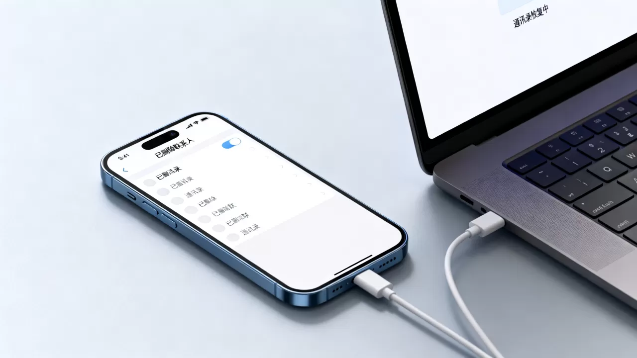删除的iphone通讯录怎么恢复不了，苹果手机通讯录删除了怎么恢复