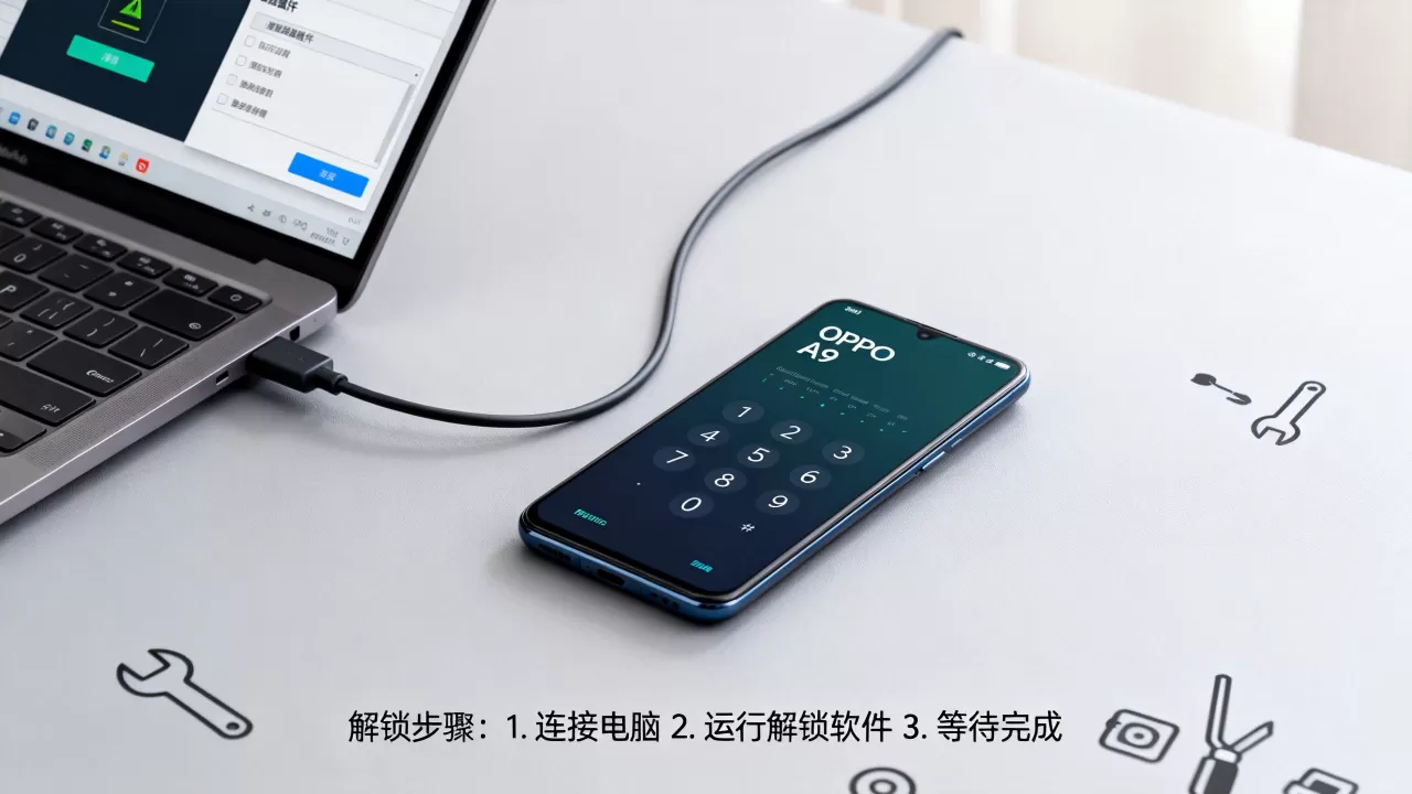 什么软件能解开oppoA9密码锁，手机忘记密码怎么快速解锁