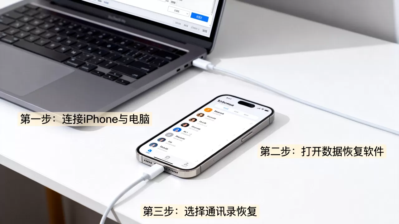 iphone删除的通讯录怎么恢复，iphone通讯录误删恢复