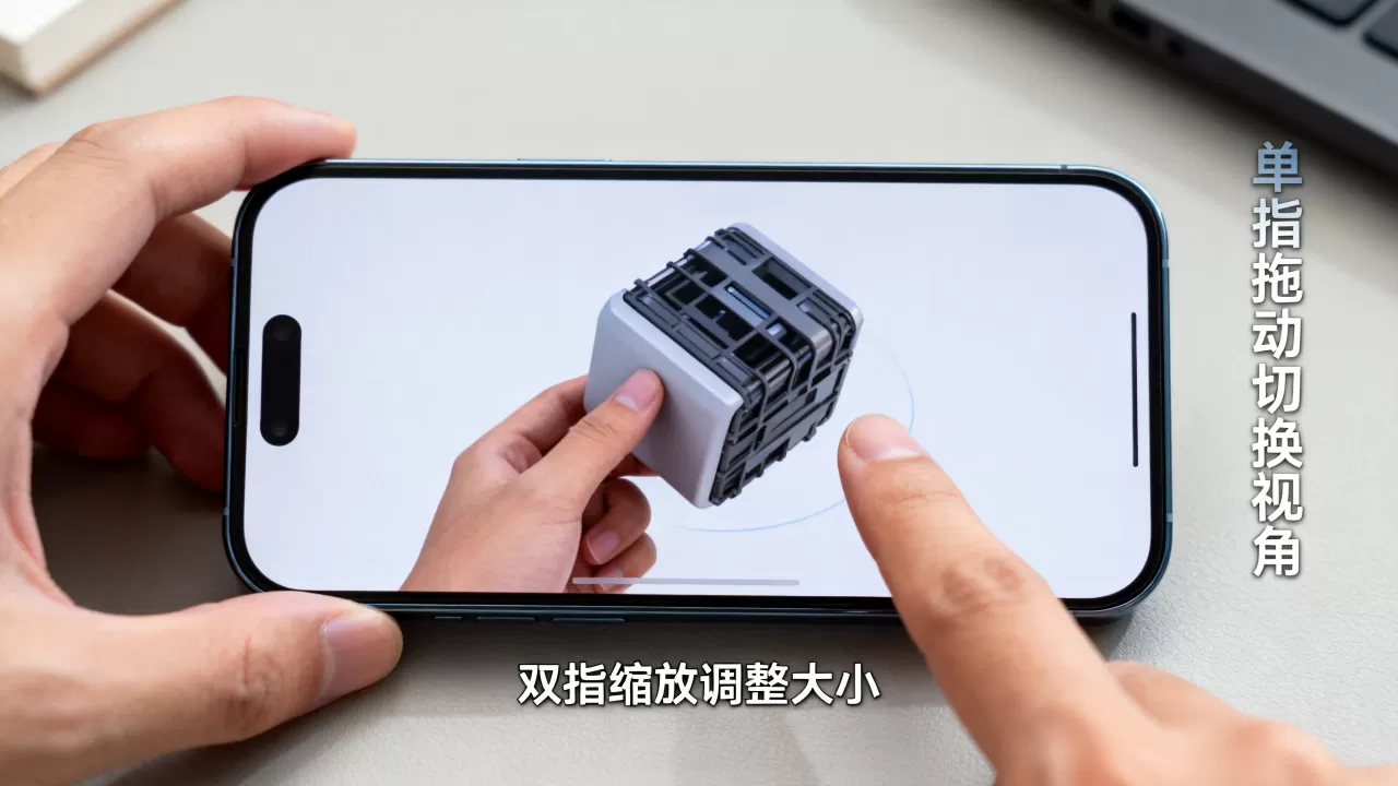 iphone怎么看3d,iphone查看3d模型方法 iphone怎么看3d,iphone查看3d模型方法