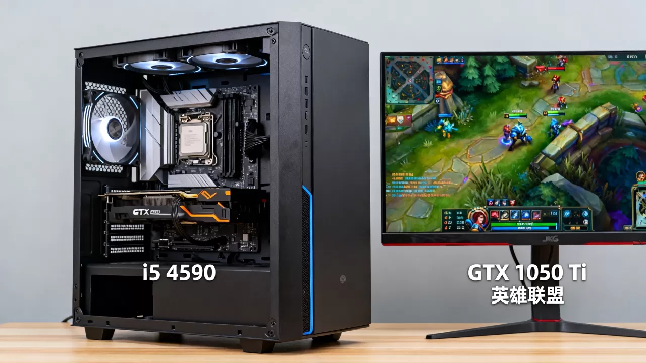 i54590不配显卡玩lol，i54590配什么显卡玩lol