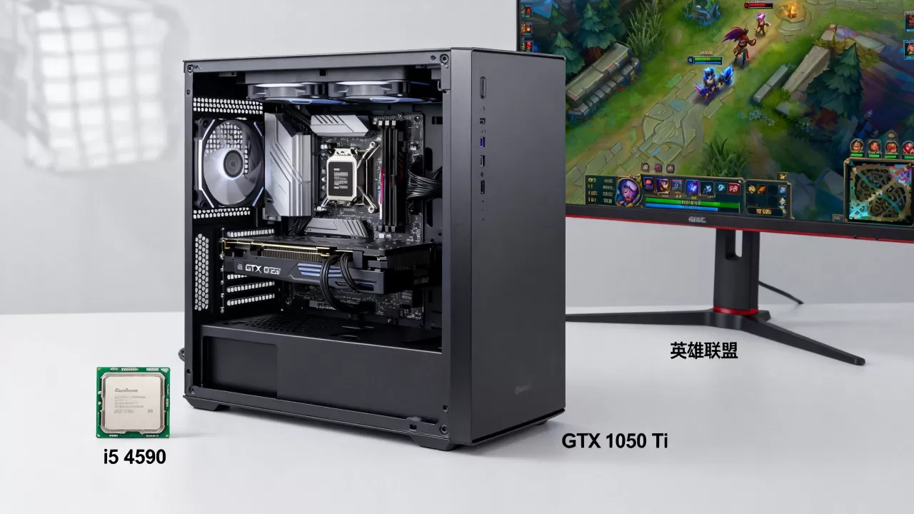 i54590不配显卡玩lol，i54590配什么显卡玩lol