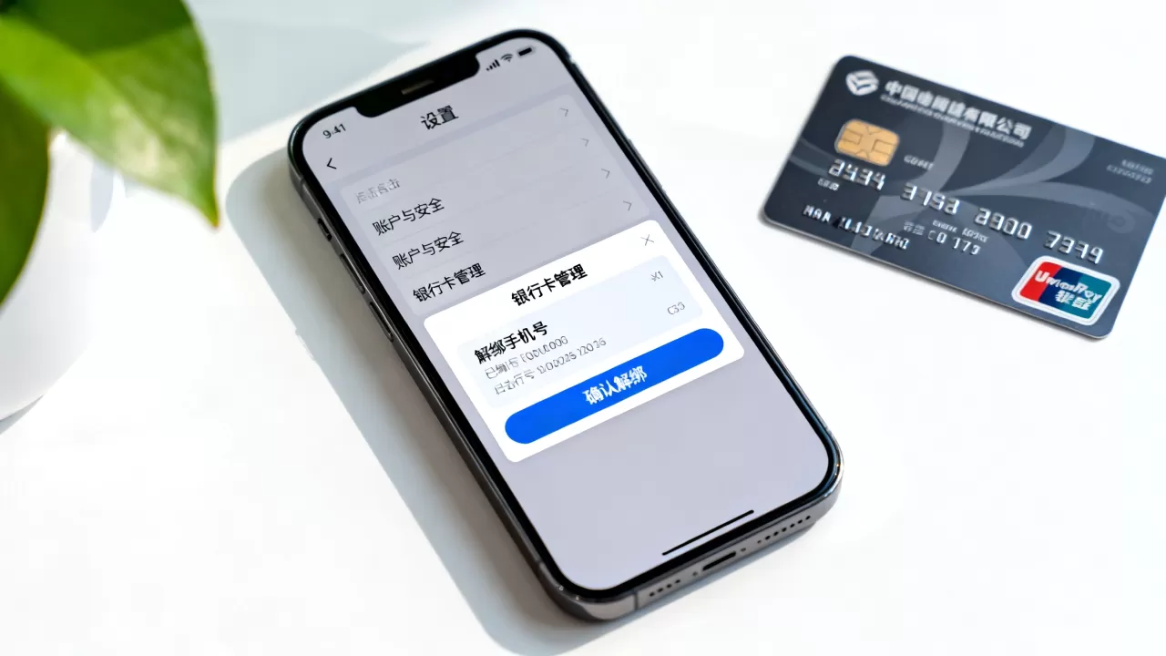 iphone怎么解银行卡绑定手机号，解绑银行卡绑定手机号