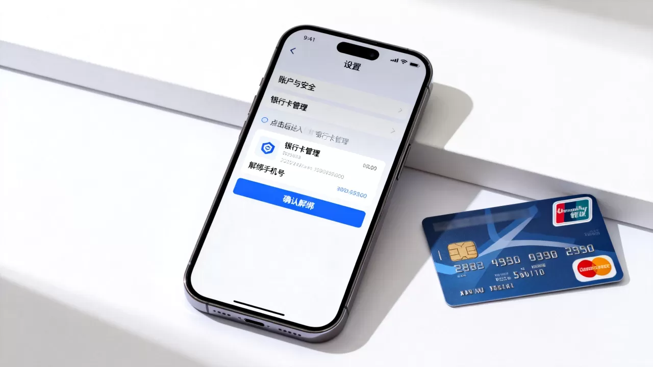 iphone怎么解银行卡绑定手机号，解绑银行卡绑定手机号
