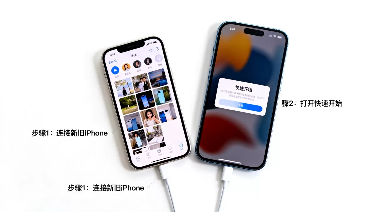 iphone换了手机照片怎么办，新手机如何快速迁移旧照片