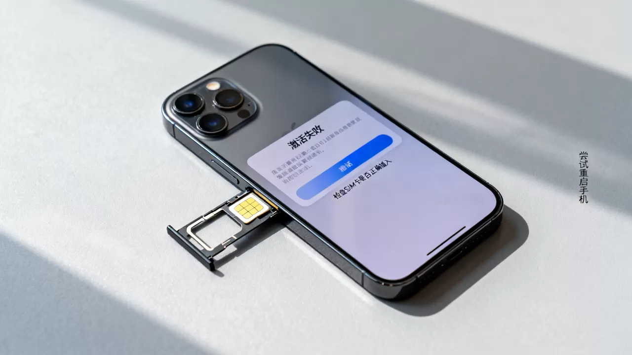 iphone电信版移动卡激活不了怎么办啊，电信手机插移动卡无法激活
