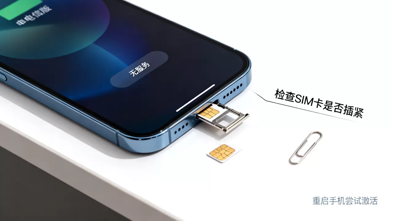 iphone电信版移动卡激活不了怎么办，iphone电信版插移动卡没信号