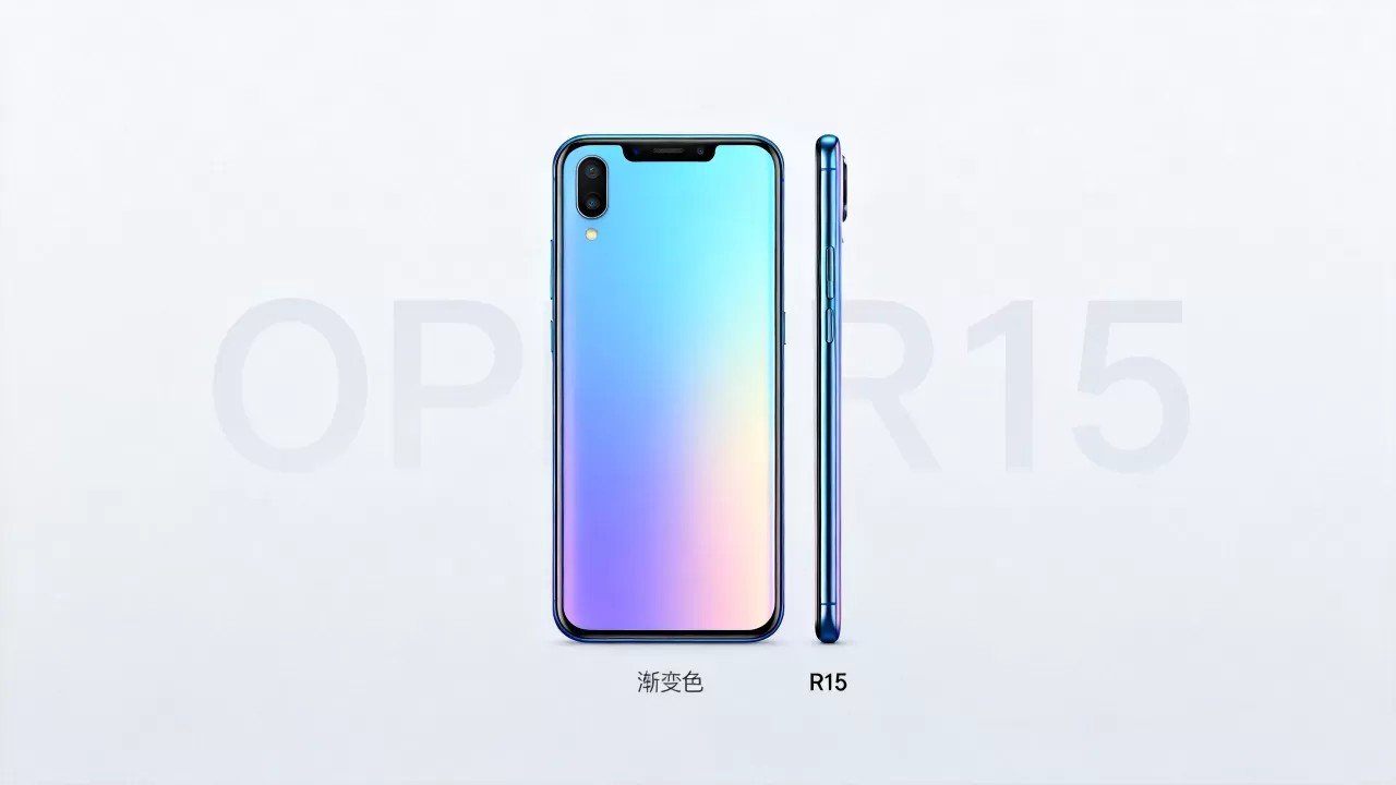 oppor15什么是渐变色，oppo r15渐变色怎么调