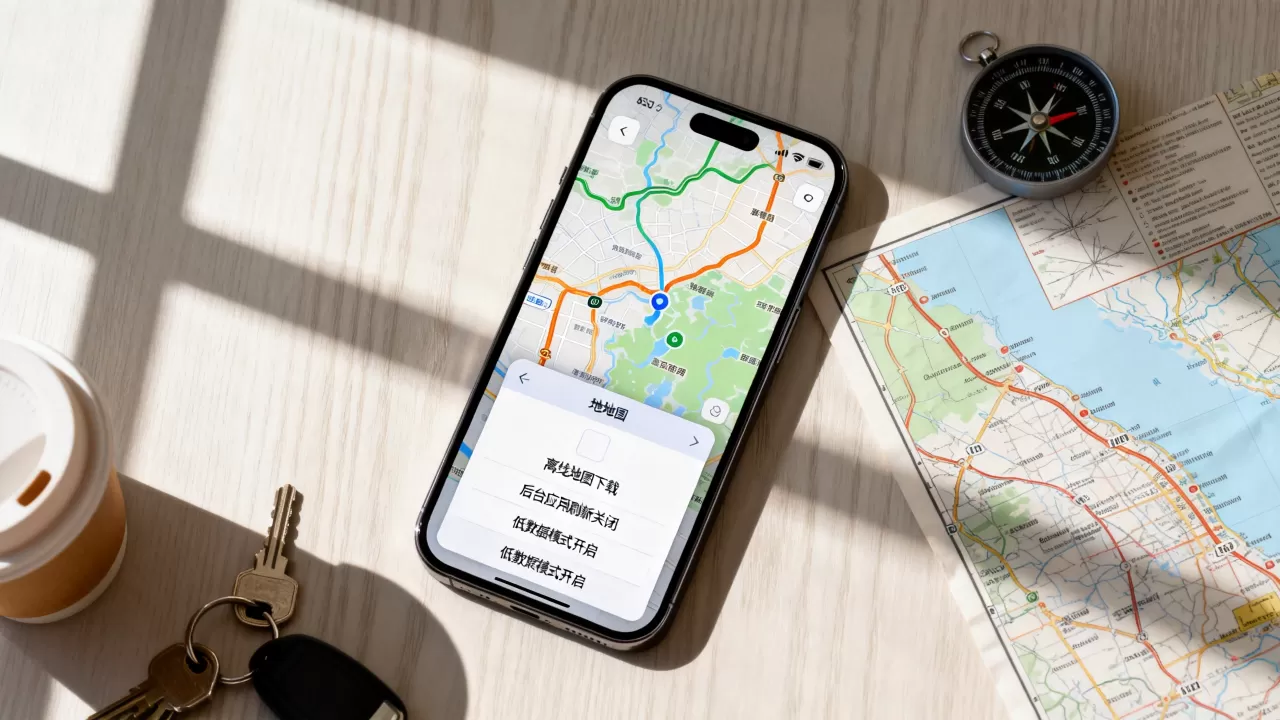iphone地图流量怎么办，iPhone地图导航消耗流量多怎么解决