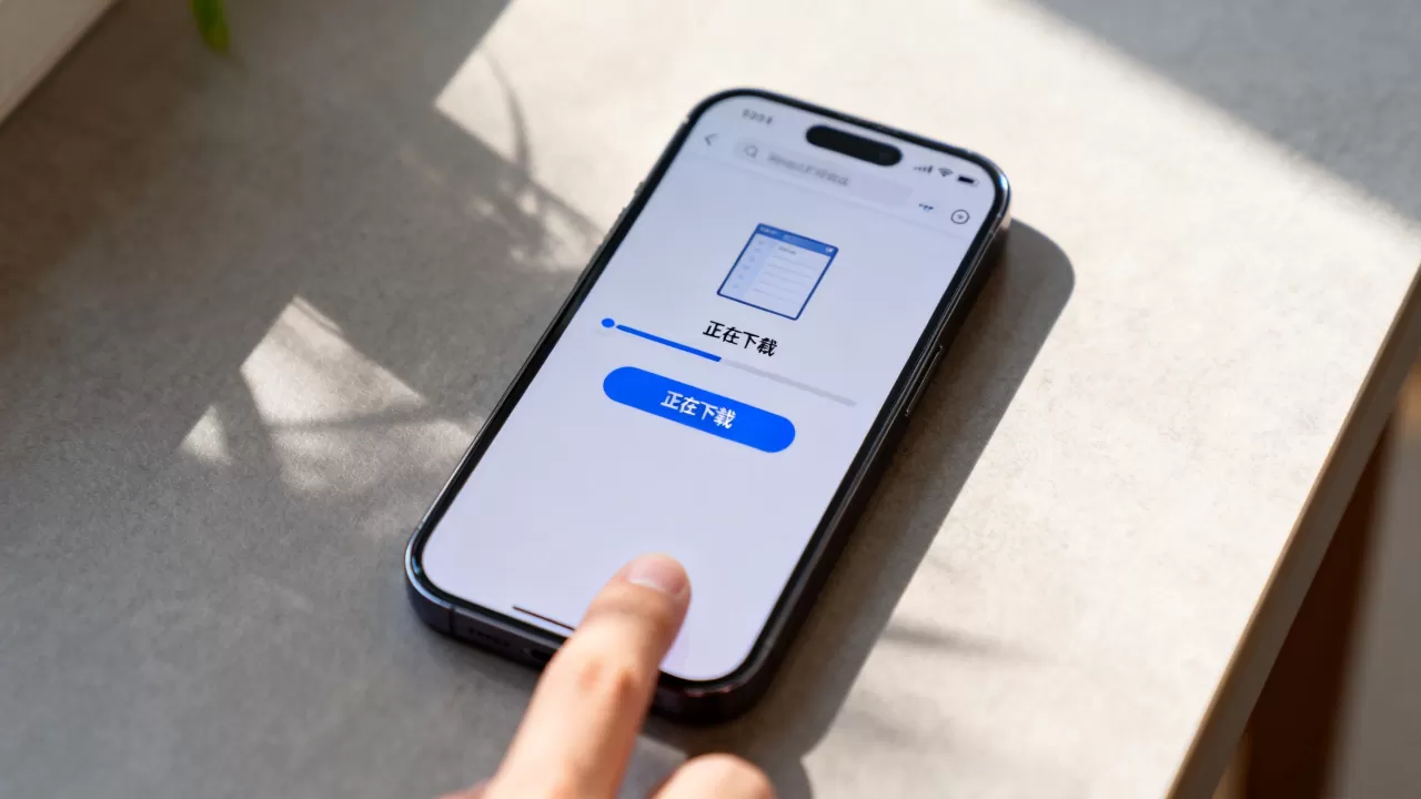 iphone的文件怎么浏览器下载到手机上，iphone浏览器下载文件方法