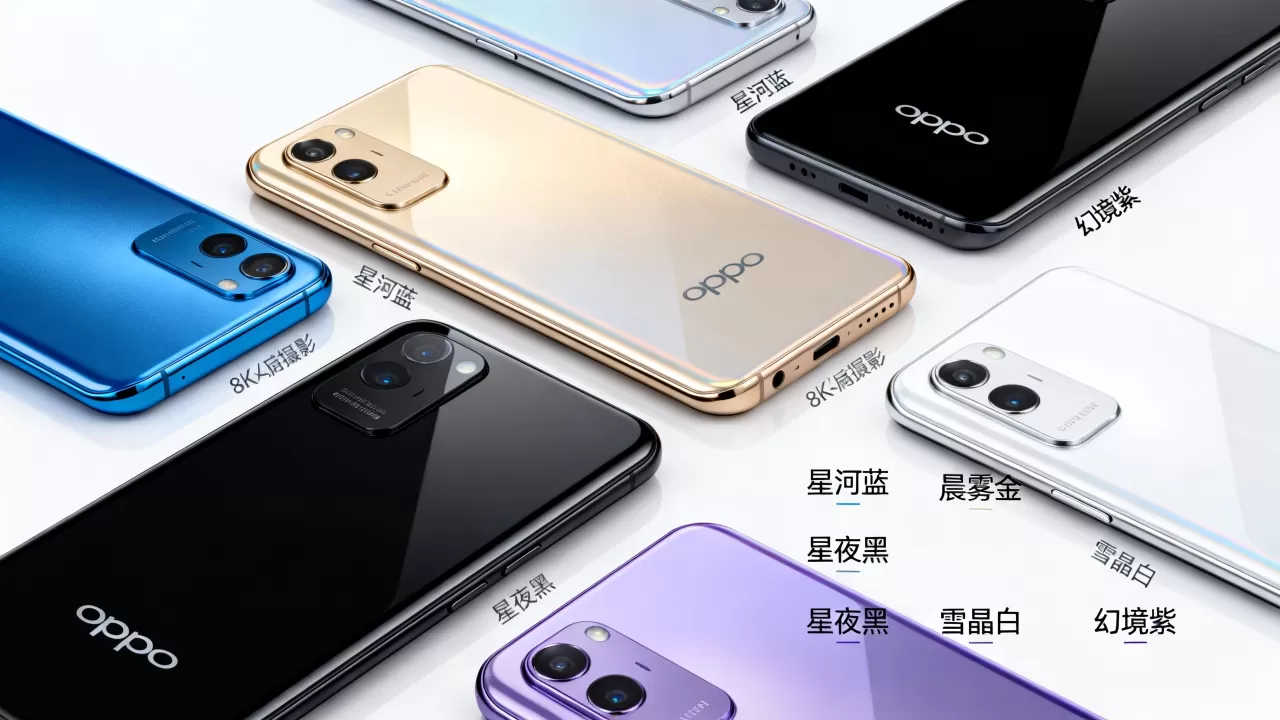 oppo手机都有什么颜色?oppo手机颜色大全 oppo手机都有什么颜色?oppo手机颜色大全
