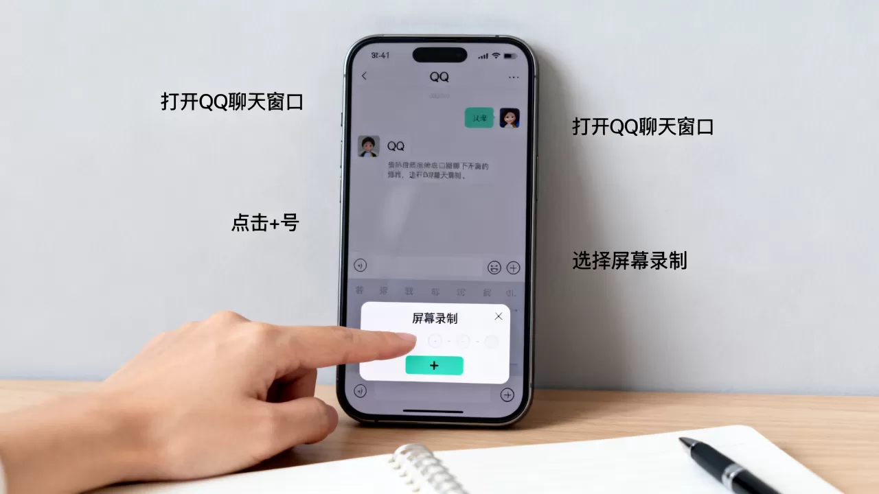iphoneqq上怎么录屏,iphoneqq录屏功能在哪里 iphoneqq上怎么录屏,iphoneqq录屏功能在哪里