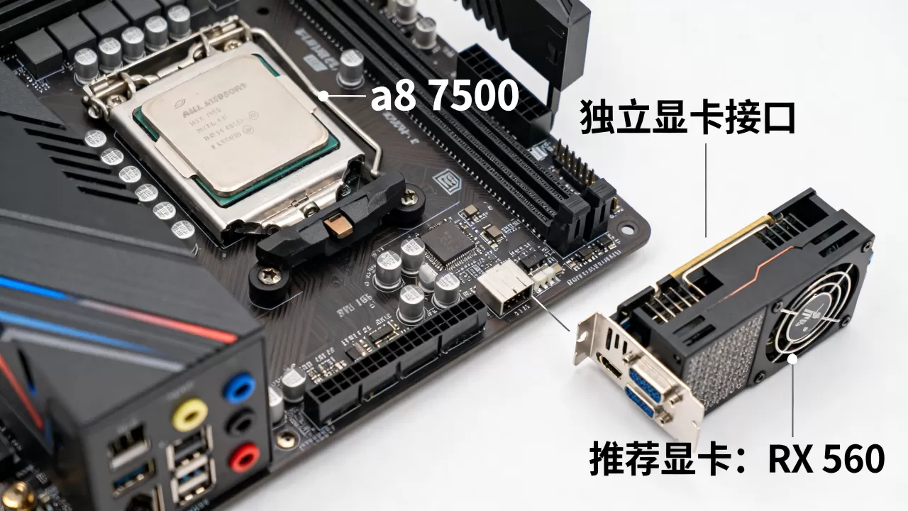 a8 7500能插独立显卡吗,a8 7500配什么显卡 a8 7500能插独立显卡吗,a8 7500配什么显卡