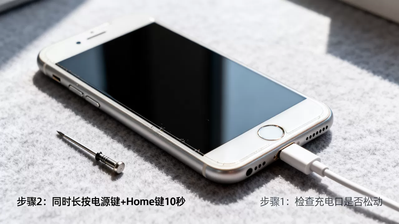 iphone7屏幕黑了怎么办,iphone7屏幕突然黑屏修复方法 iphone7屏幕黑了怎么办,iphone7屏幕突然黑屏修复方法