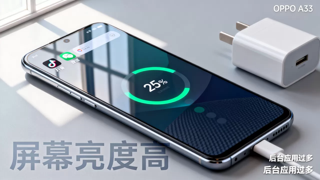 oppoa33耗电快怎么回事，OPPO A33电池续航短