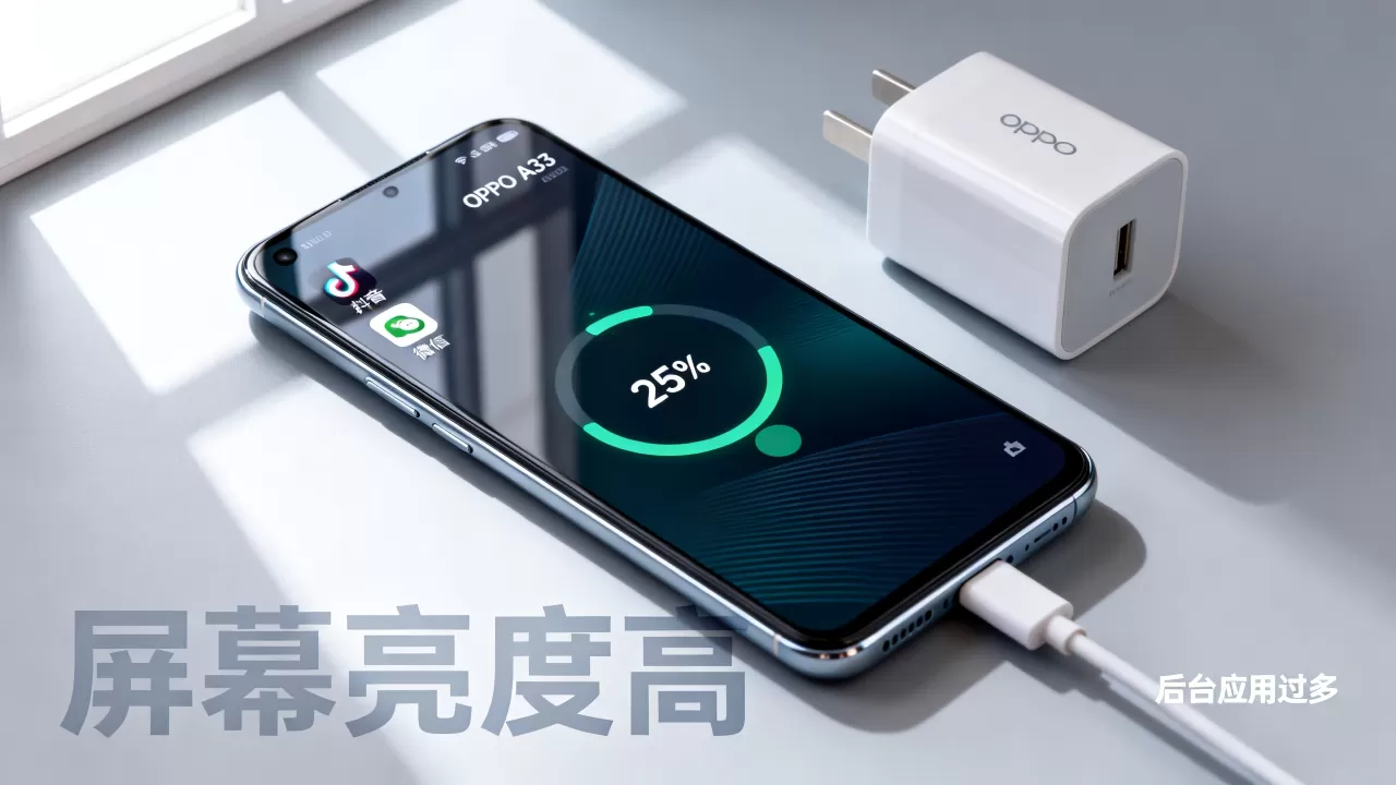 oppoa33耗电快怎么回事，OPPO A33电池续航短