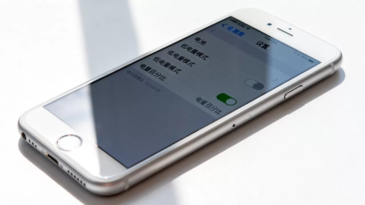iphone6电量怎么设置在哪里设置方法，iphone6电池耗电快怎么省电