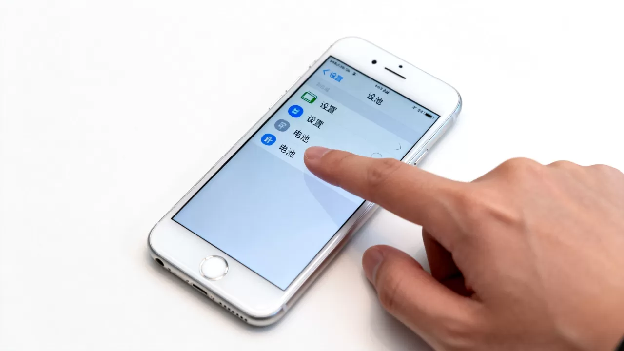 iphone6电量怎么设置在哪里，iphone6电池设置在哪里