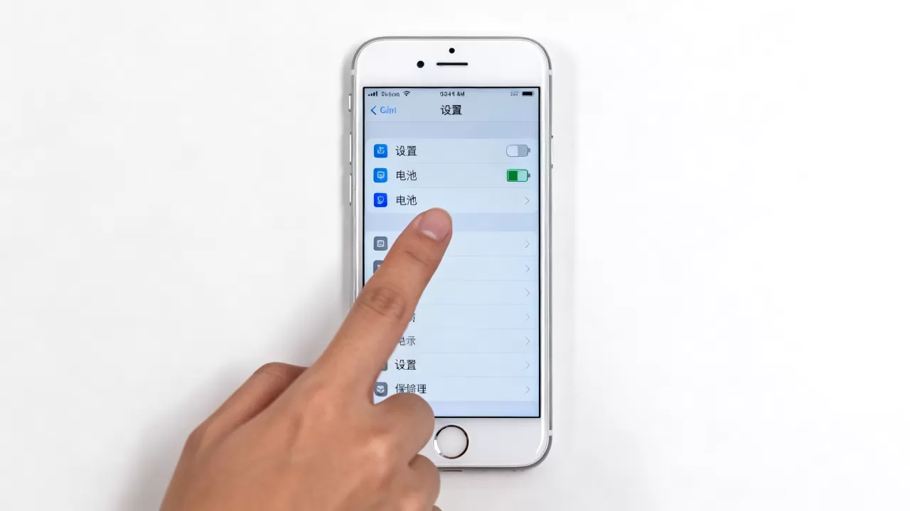 iphone6电量怎么设置在哪里，iphone6电池设置在哪里