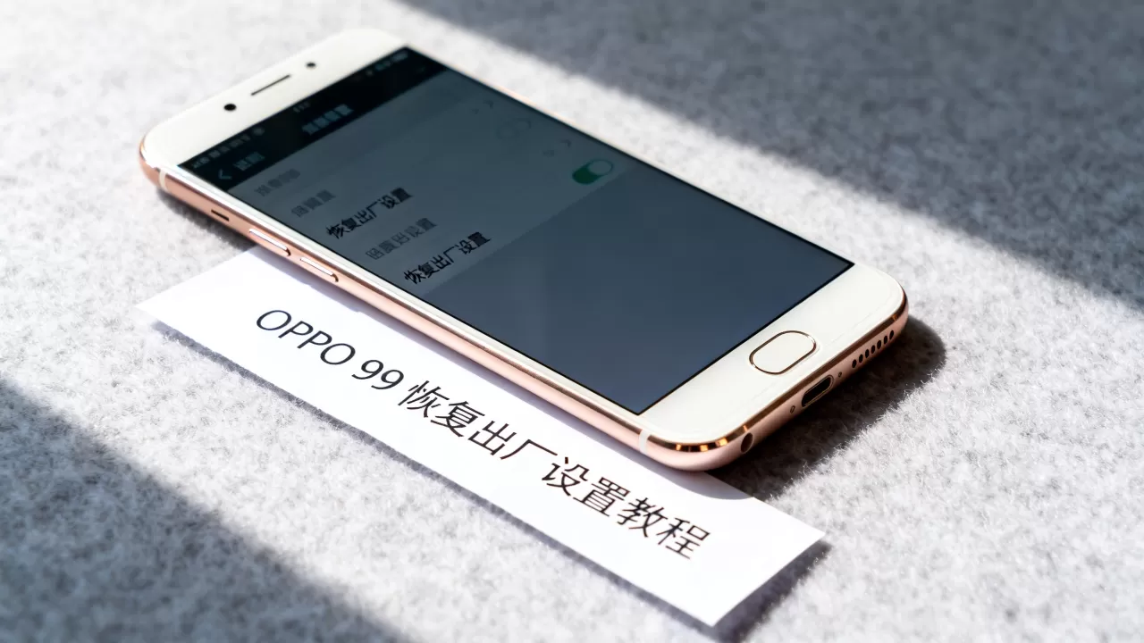 oppor9还原手机是什么，OPPO R9恢复出厂设置教程