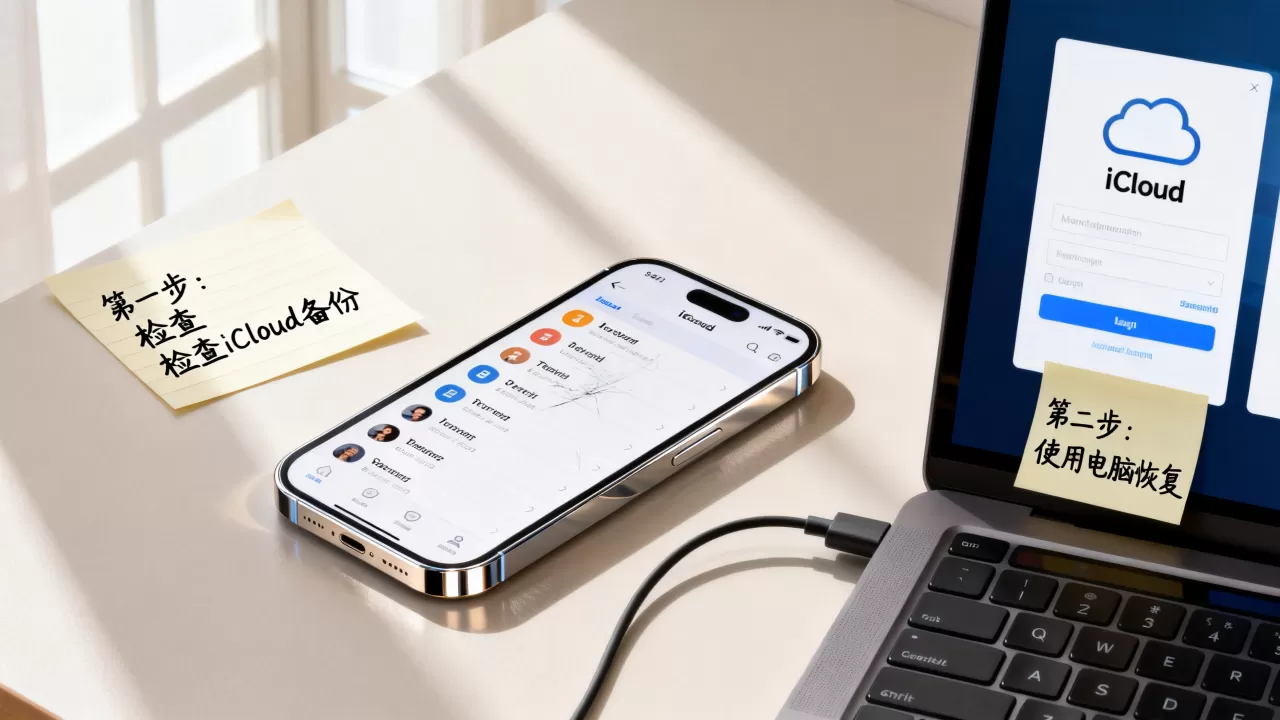 iphone手机通讯录丢了怎么办啊，苹果手机通讯录恢复方法