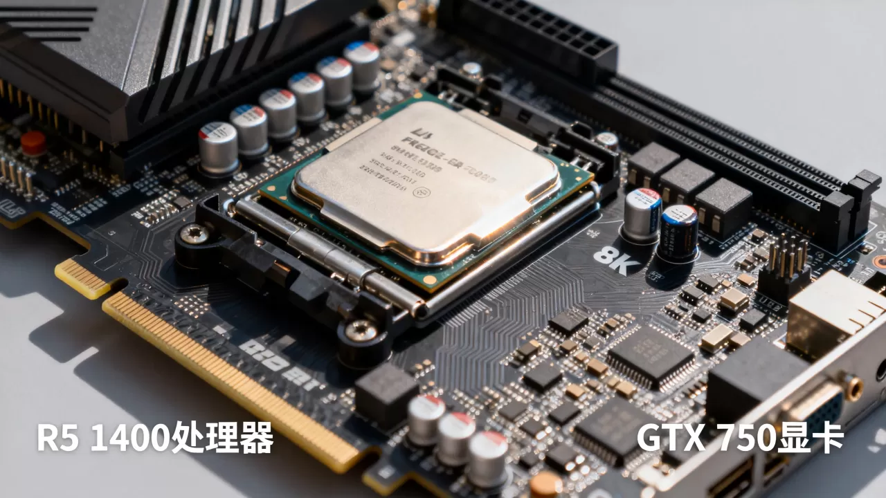r5 1400搭配750显卡怎么样，r5 1400配什么显卡好