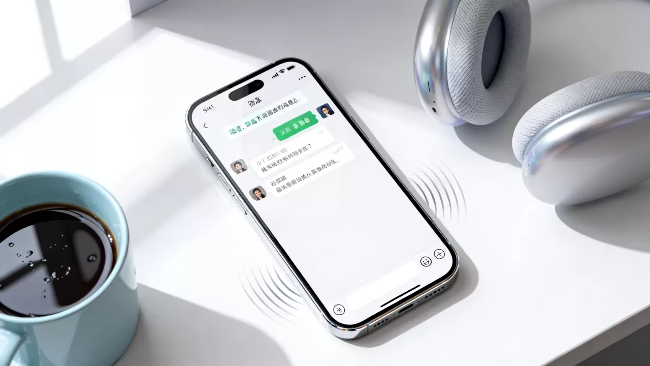 新的iphone微信声音是怎么回事儿，iPhone微信消息提示音突然变大