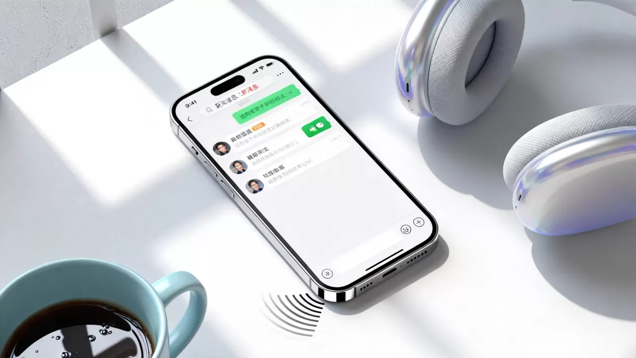 新的iphone微信声音是怎么回事儿，iPhone微信消息提示音突然变大