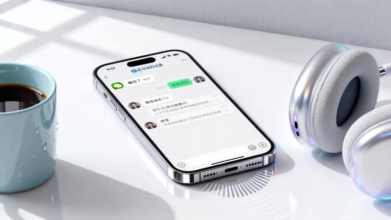 新的iphone微信声音是怎么回事儿，iPhone微信消息提示音突然变大