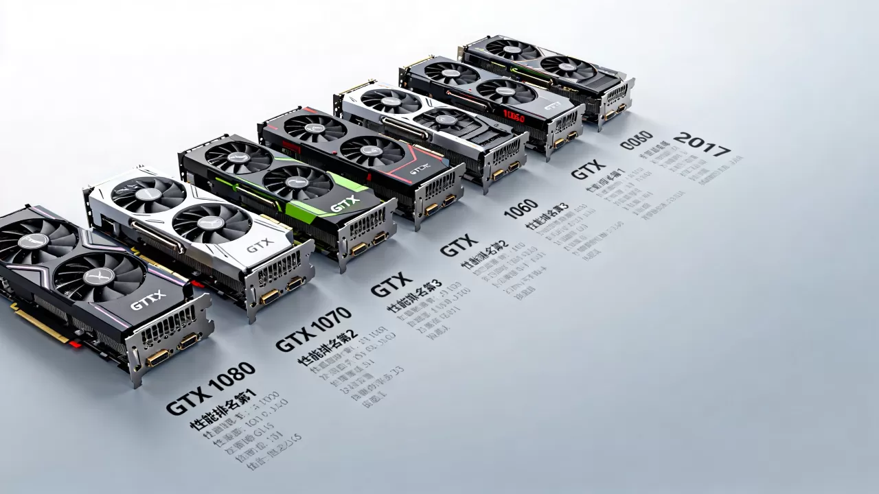 2017gtx系列显卡天梯图，2017年gtx显卡性能排行