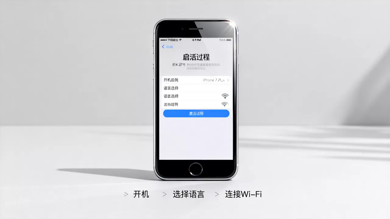 新的iphone7p怎么激活，iphone7p激活教程