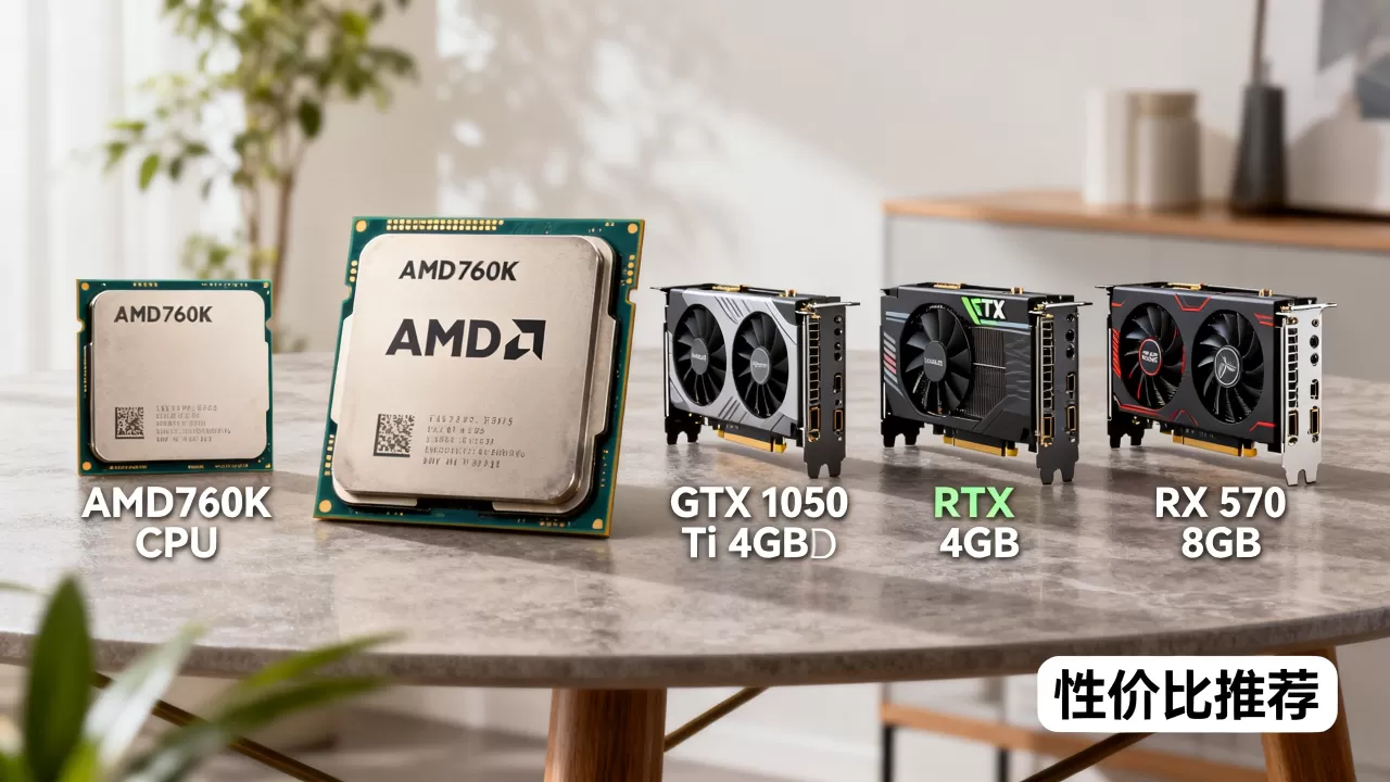 amd760kcpu配什么显卡，AMD760K搭配什么显卡性价比高