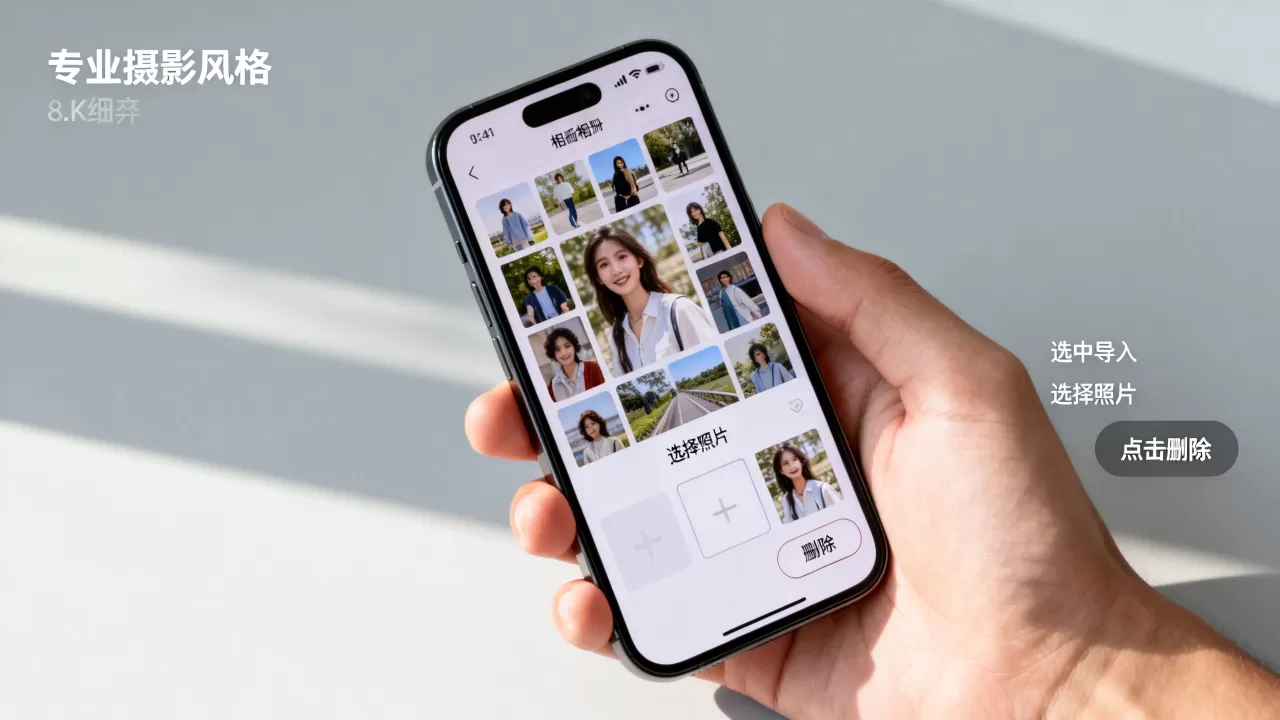iphone中导入的相册怎么删除照片,苹果手机删除导入照片 iphone中导入的相册怎么删除照片,苹果手机删除导入照片