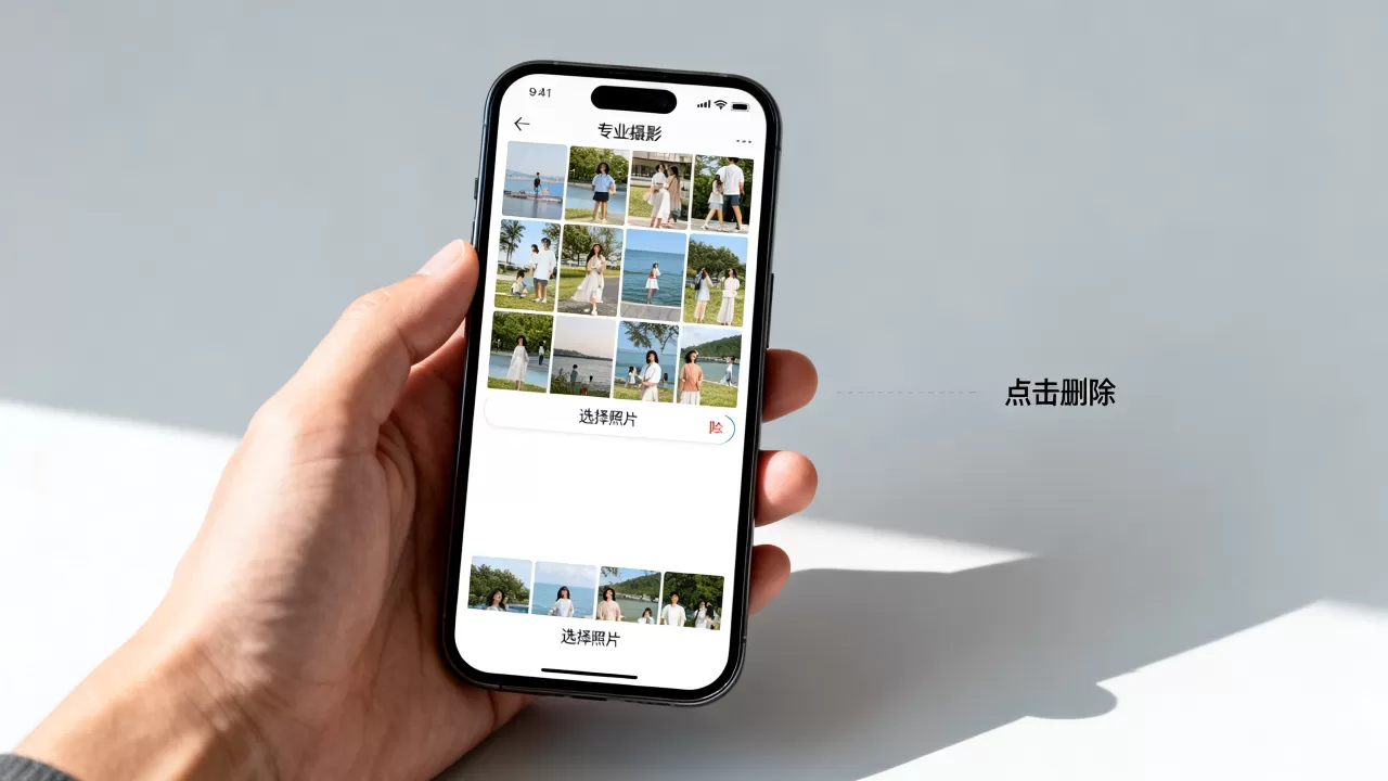 iphone中导入的相册怎么删除照片,苹果手机删除导入照片 iphone中导入的相册怎么删除照片,苹果手机删除导入照片