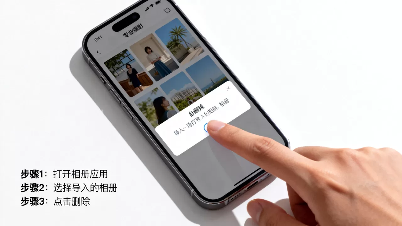 iphone中导入的相册怎么删除,苹果手机删除导入相册的方法 iphone中导入的相册怎么删除,苹果手机删除导入相册的方法