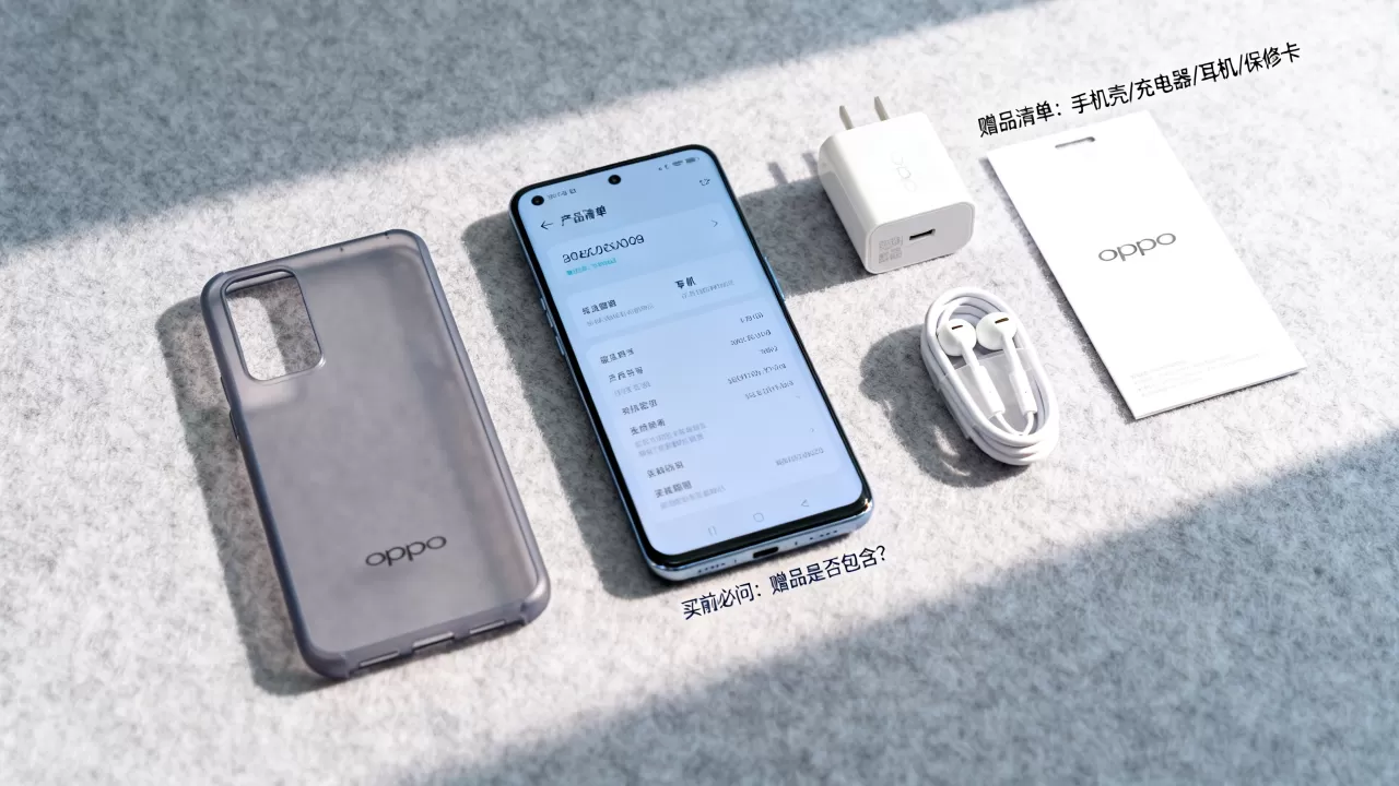 oppo手机赠送什么区别，oppo手机买前问清楚