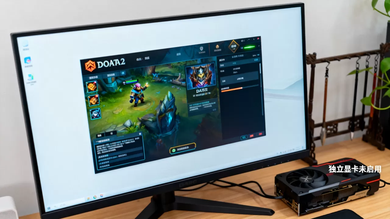 dota2 不启动独立显卡