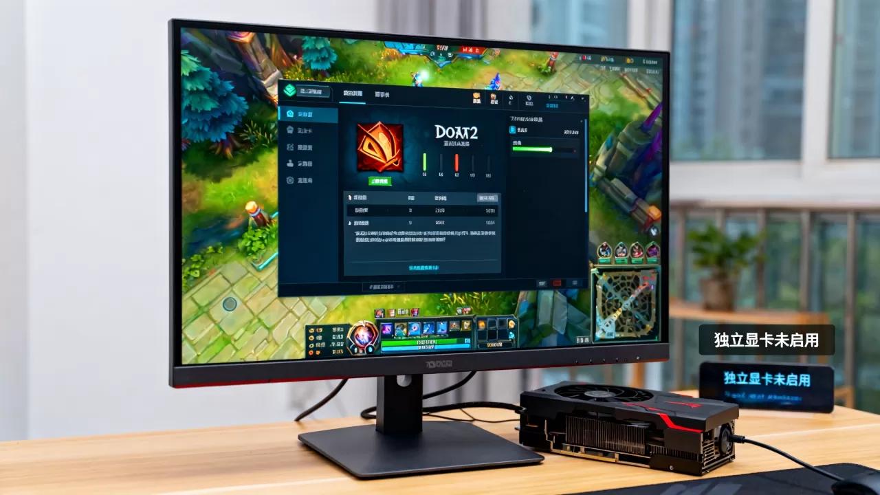 dota2 不启动独立显卡