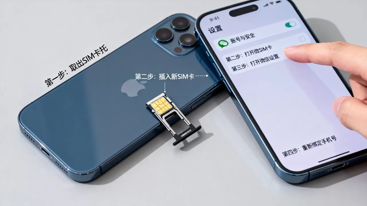 iphone怎么换卡绑定,iphone换卡后微信怎么重新绑定 iphone怎么换卡绑定,iphone换卡后微信怎么重新绑定
