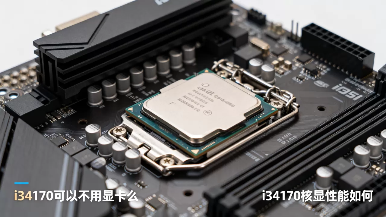 i34170可以不用显卡么，i34170核显性能如何