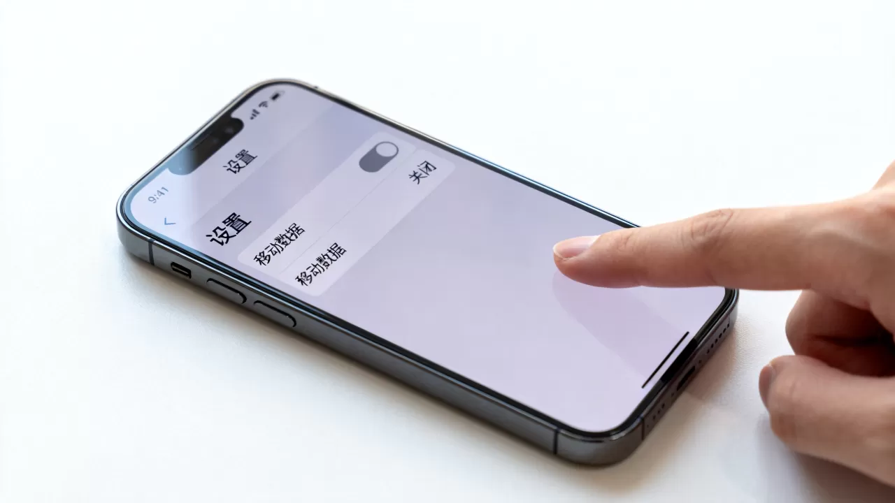 iphone怎么关掉上网，iphone关闭移动数据方法