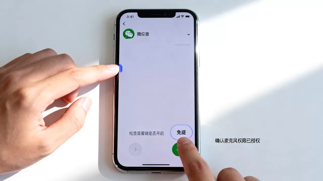 iphone微信电话没声音是怎么回事，微信通话无声